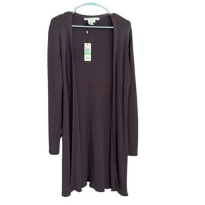 Long Brown Cardigan